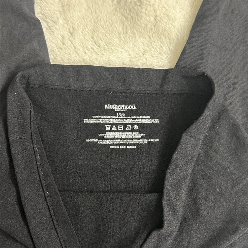 Motherhood Classic Black Maternity Pants